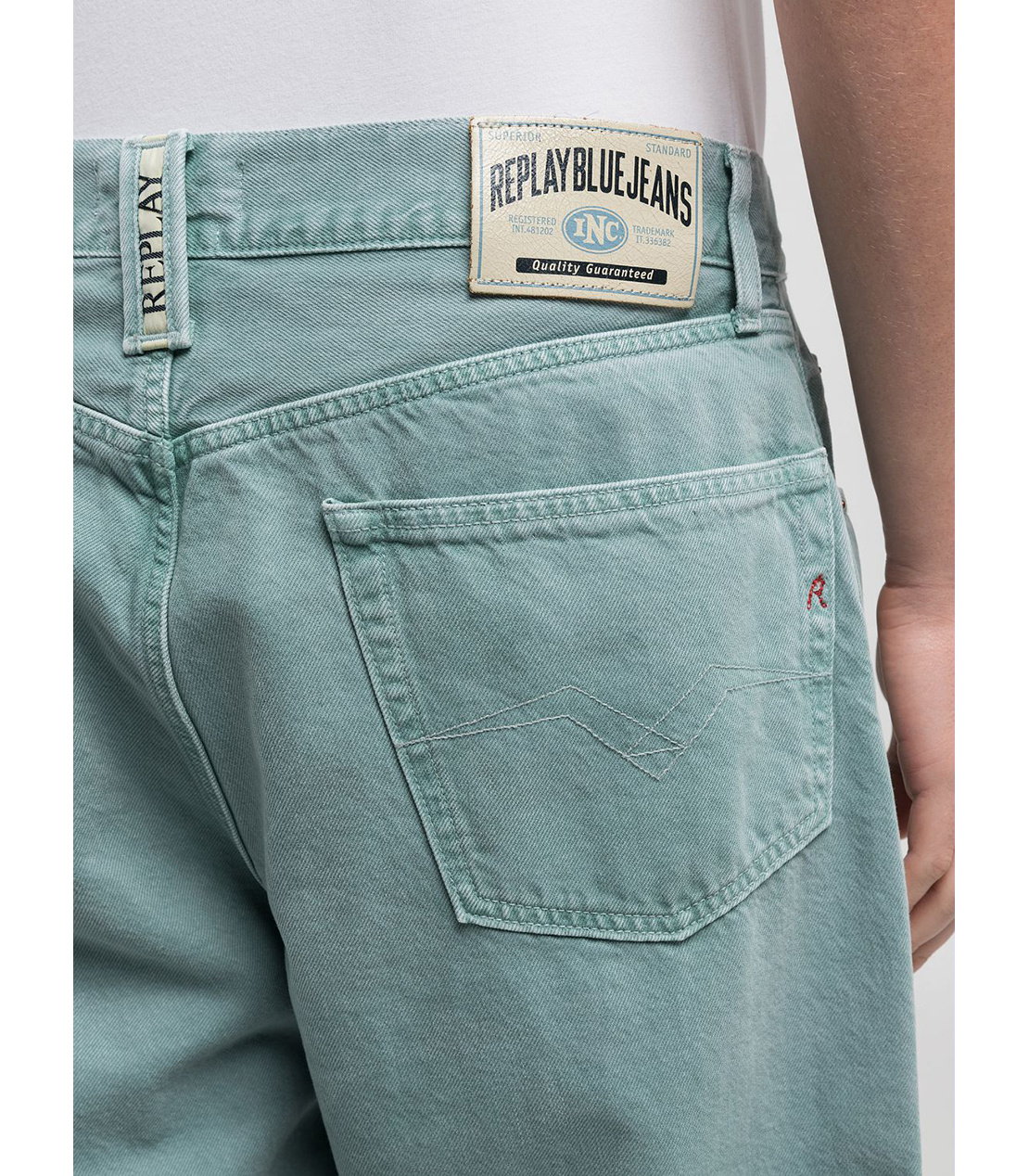 9Z1 ECO PLUS コンフォートストレートフィットデニム（セットアップモデル） 詳細画像 ミントグリーン 7